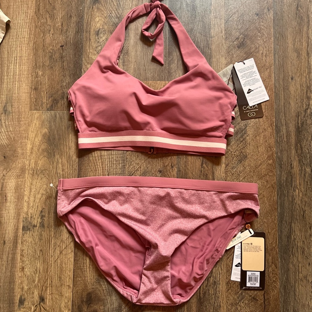 Calia by Carrie Underwood Pink Bikini Swimsuit